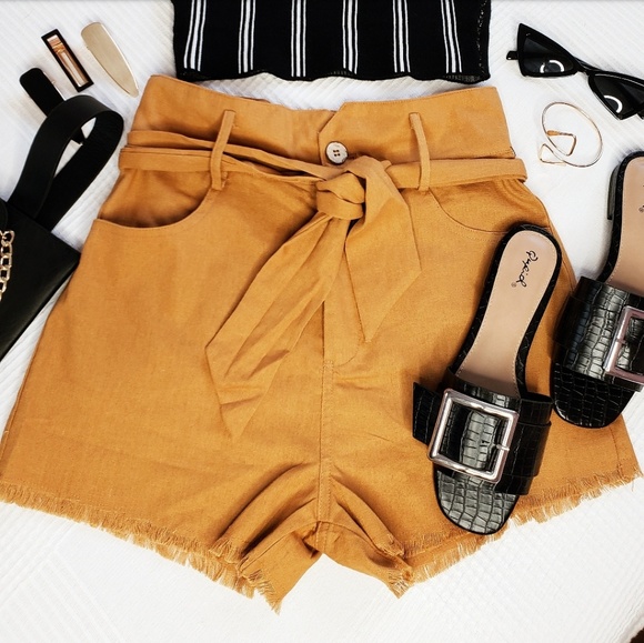 🚨END OF SUMMER SALE// Desert orange Shorts - Picture 5 of 8